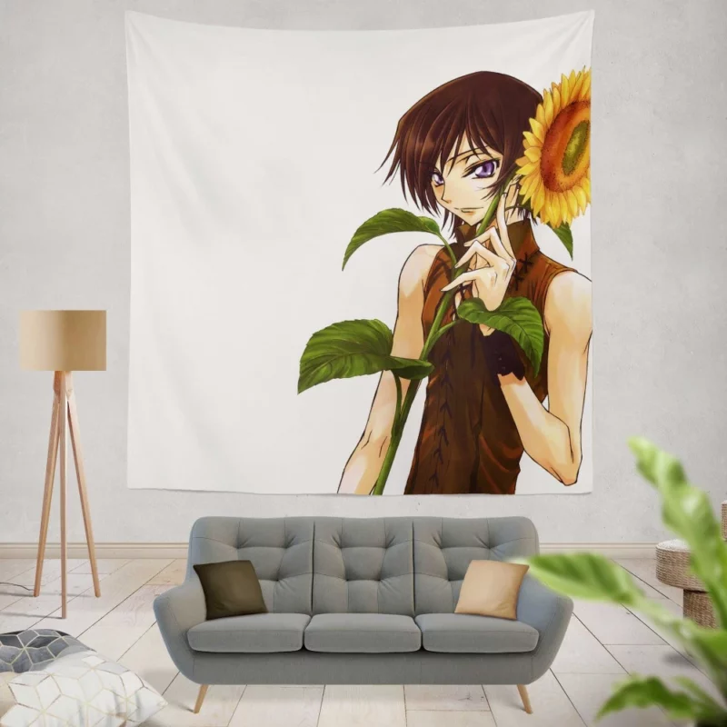 Lelouch Unbreakable Bond Anime Wall Tapestry