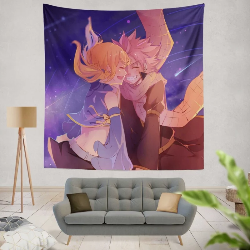 Lucy Heartfilia Adventure Anime Wall Tapestry