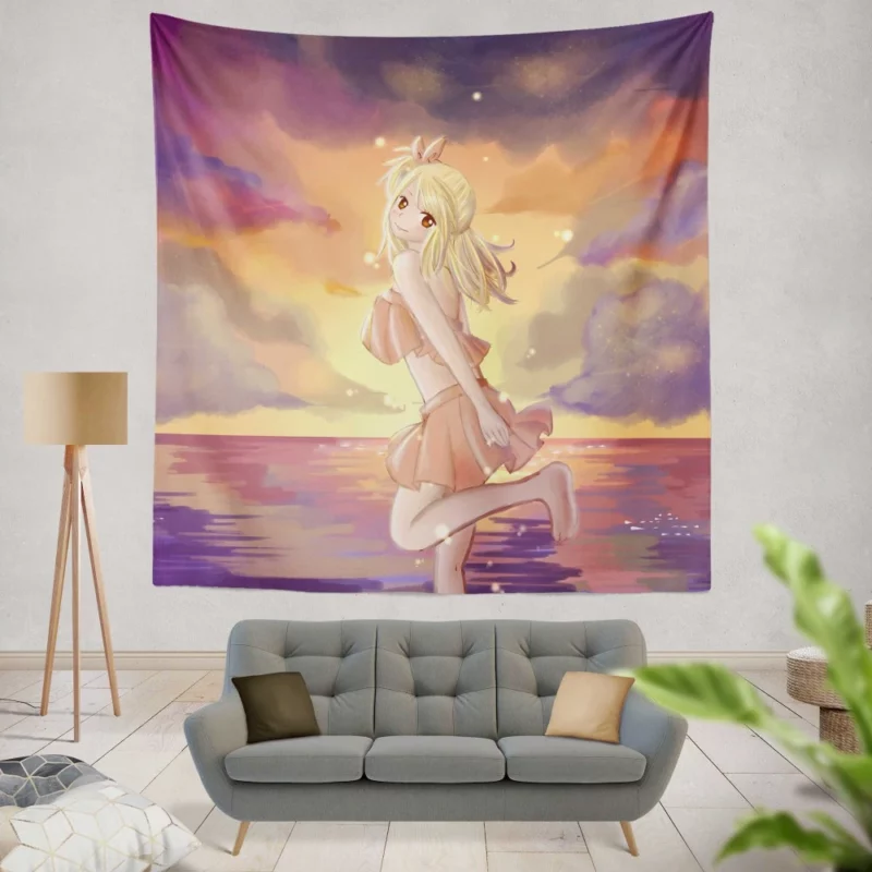 Lucy Heartfilia Celestial Spirit Summoner Anime Wall Tapestry