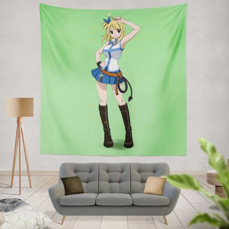 Lucy Heartfilia Fairy Tail Icon Anime Wall Tapestry