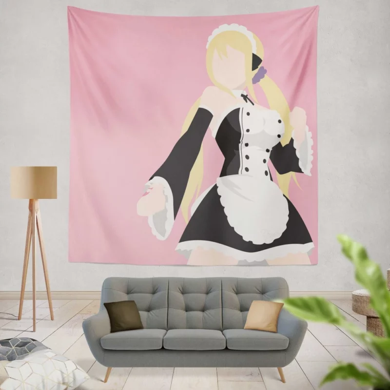 Lucy Heartfilia Guild Glowing Star Anime Wall Tapestry