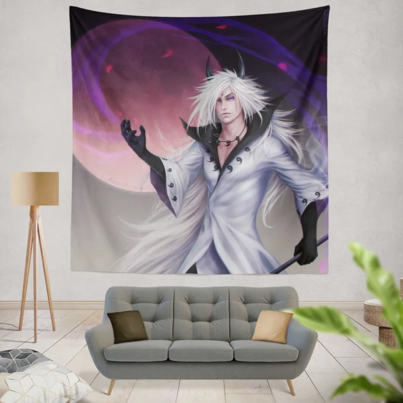 Madara Uchiha Eternal Force Anime Wall Tapestry