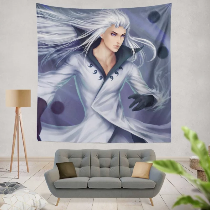 Madara Uchiha Eternal Legacy Anime Wall Tapestry