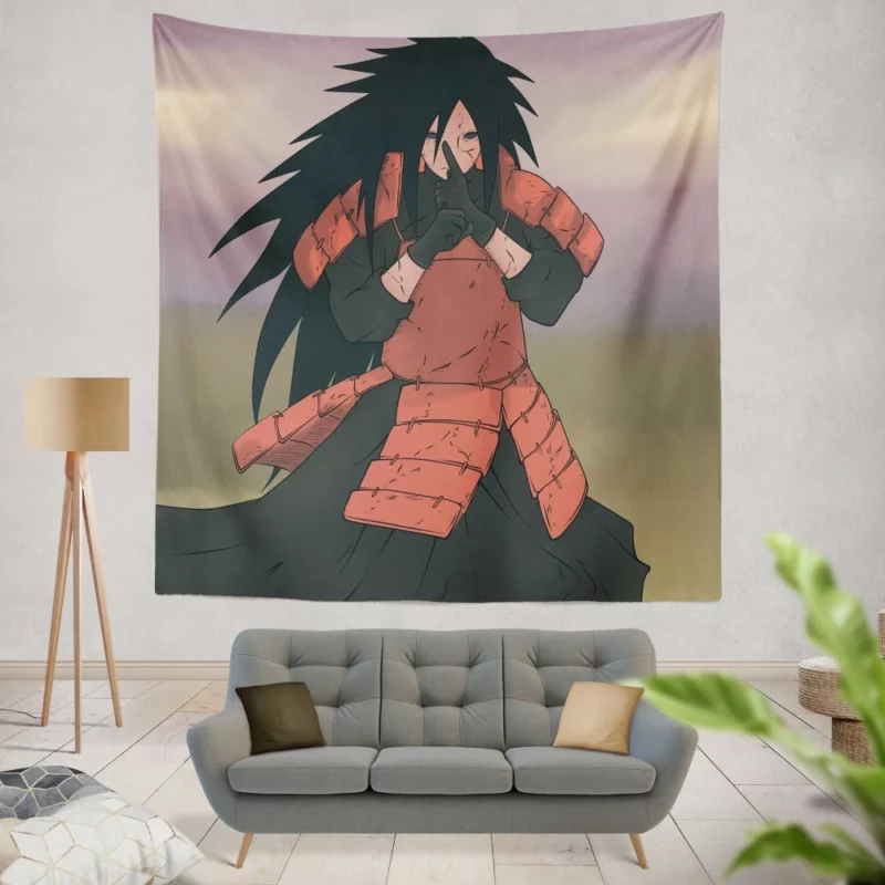 Madara Uchiha Eternal Legend Anime Wall Tapestry