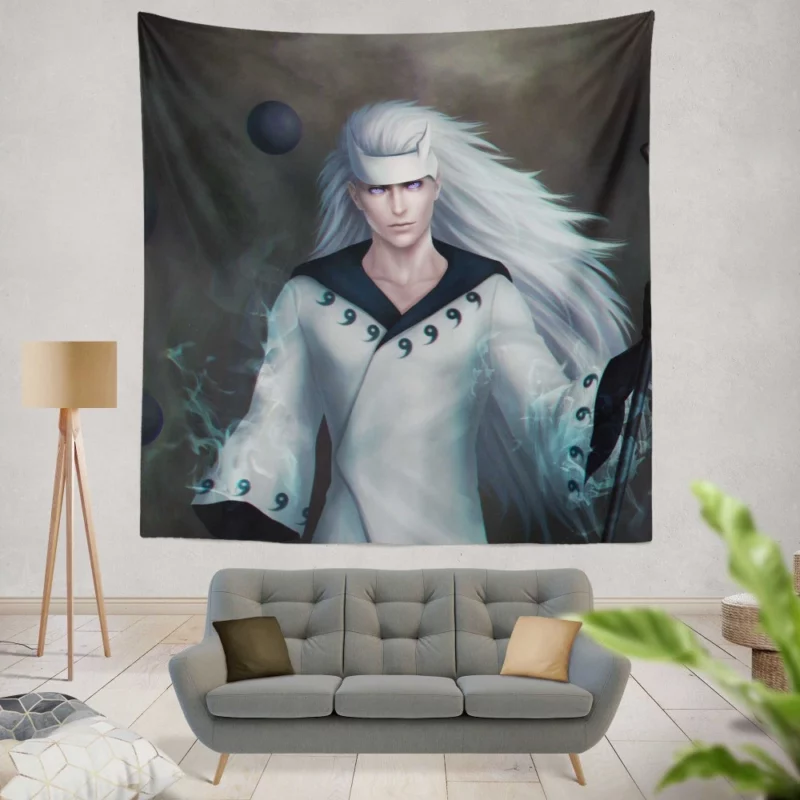 Madara Uchiha Legacy Awakened Anime Wall Tapestry