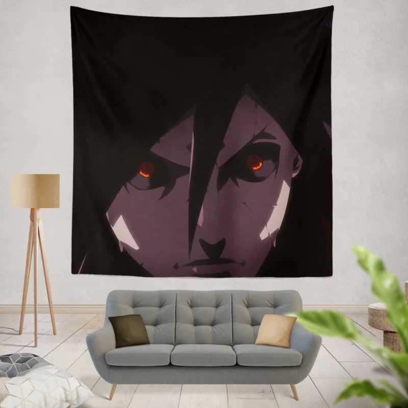 Madara Uchiha Legacy Revealed Anime Wall Tapestry