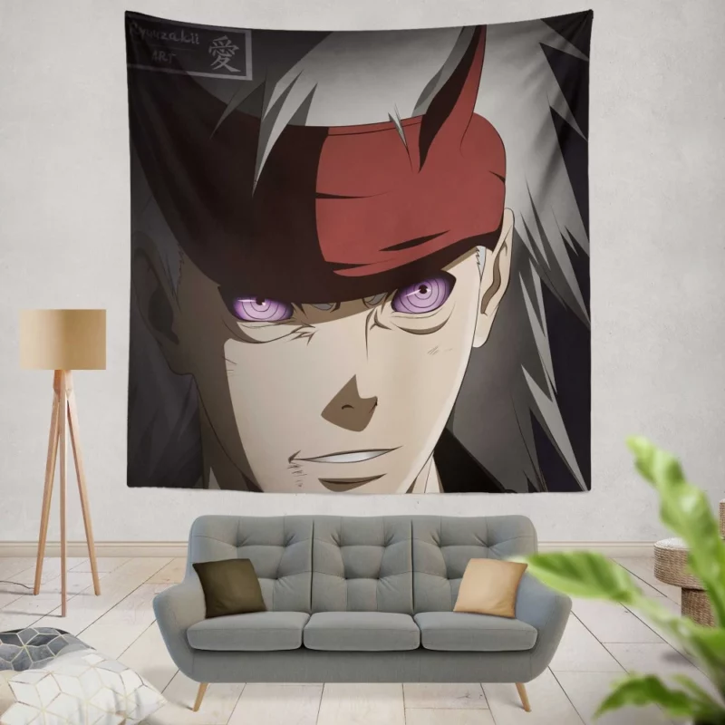 Madara Uchiha Path Unveiled Anime Wall Tapestry