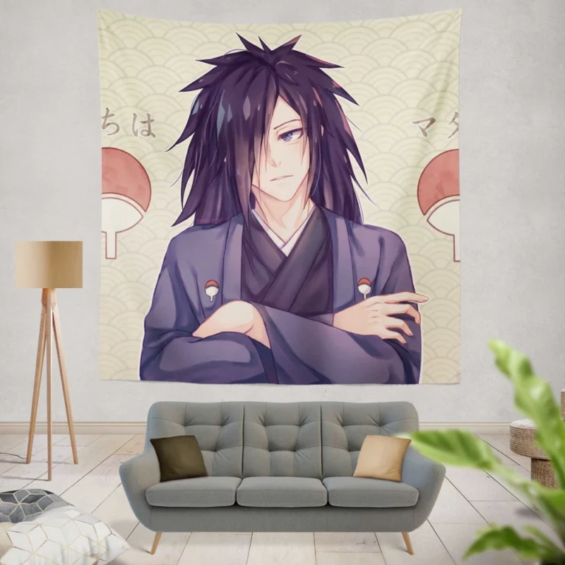 Madara Uchiha Path to Dominance Anime Wall Tapestry