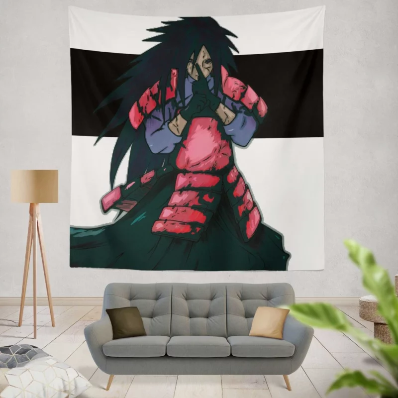 Madara Uchiha Reign of Power Anime Wall Tapestry