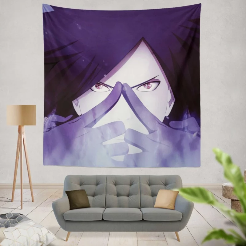 Madara Uchiha Saga Unveiled Anime Wall Tapestry