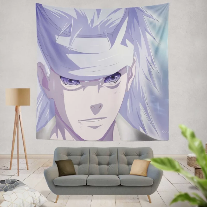 Madara Uchiha Shinobi Path Anime Wall Tapestry