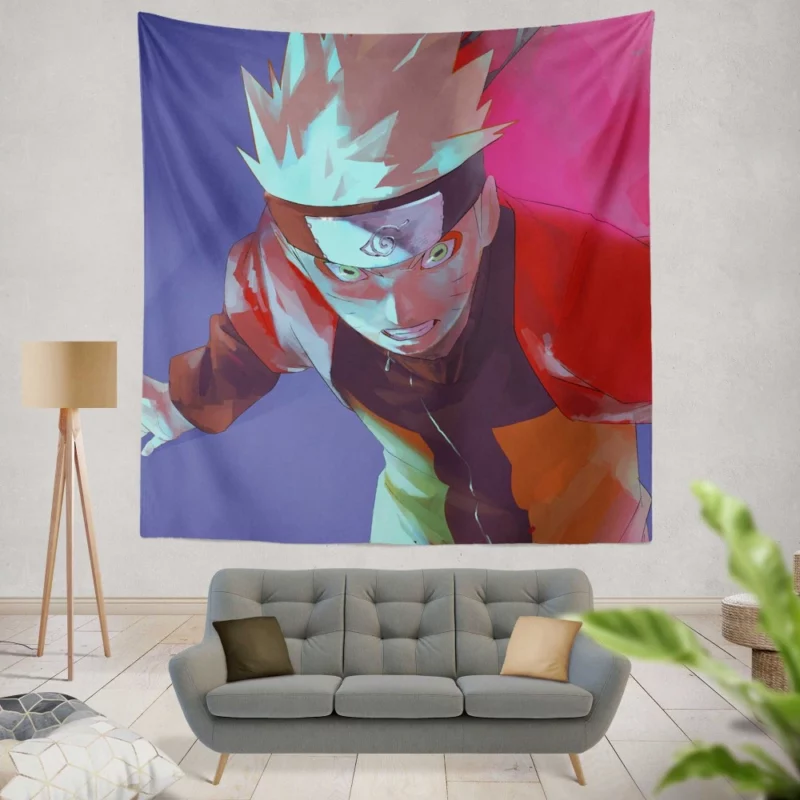 Mastering the Rasengan Anime Wall Tapestry