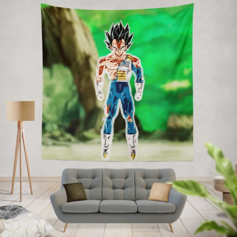 Migatte No Gokui Vegeta Ascendant Power Anime Wall Tapestry