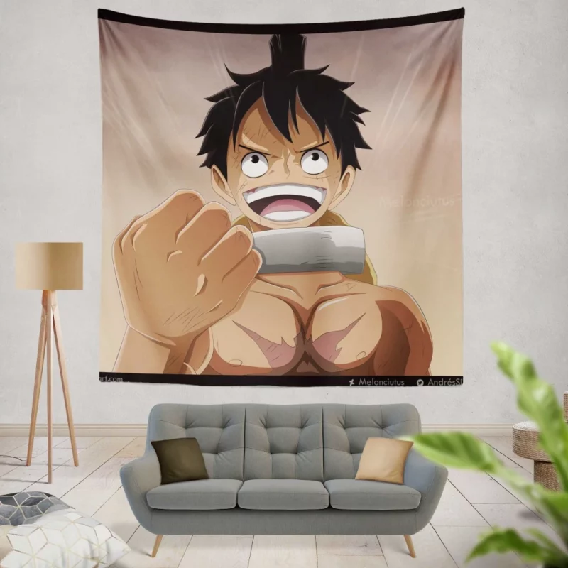 Monkey D. Luffy Anime Voyage Wall Tapestry