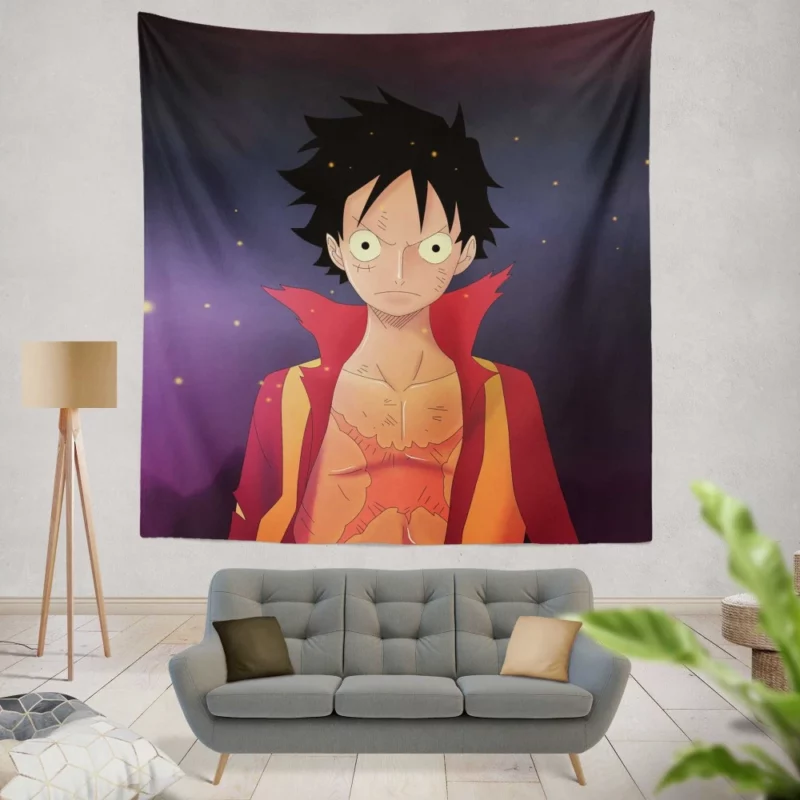 Monkey D. Luffy Future Pirate King Anime Wall Tapestry