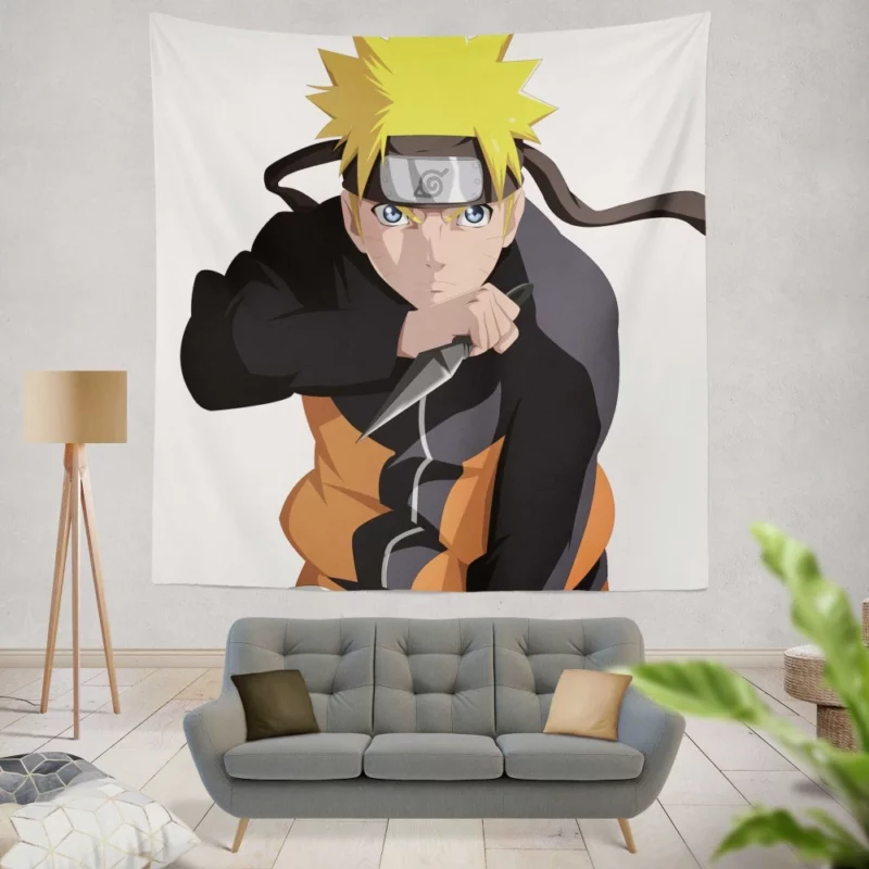 Naruto Boundless Adventures Anime Wall Tapestry