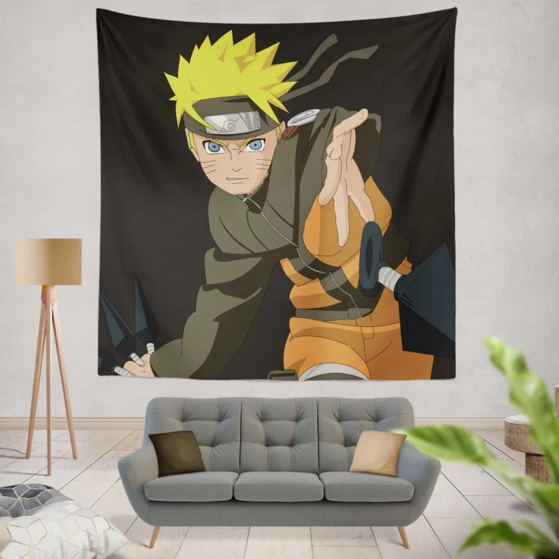 Naruto Endless Adventure Anime Wall Tapestry