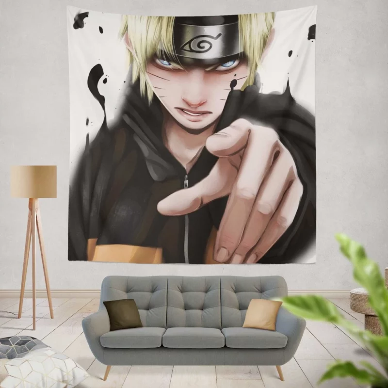 Naruto Epic Endeavor Anime Wall Tapestry