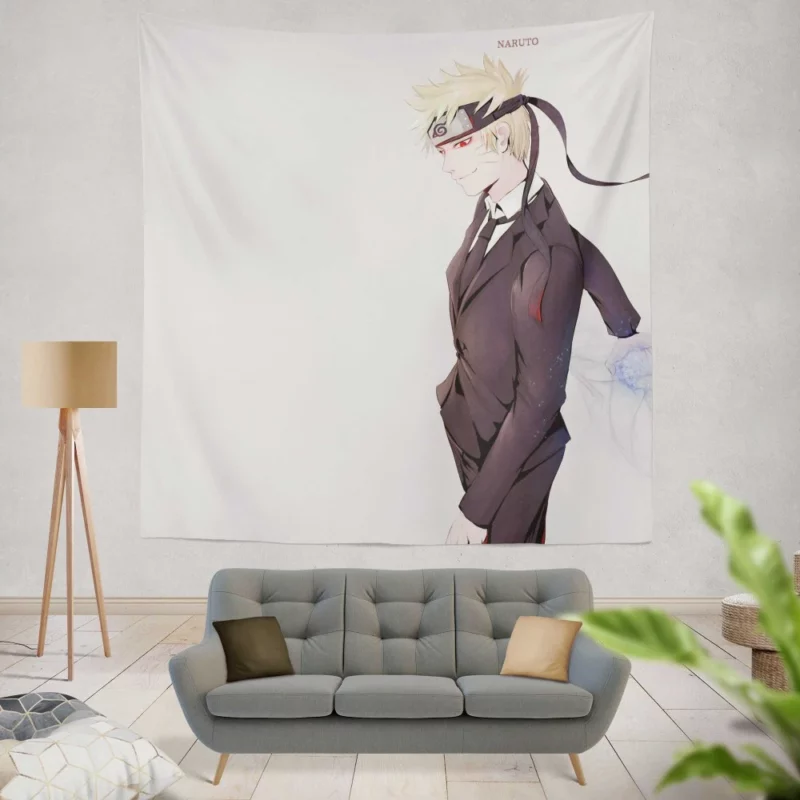 Naruto Formidable Odyssey Anime Wall Tapestry