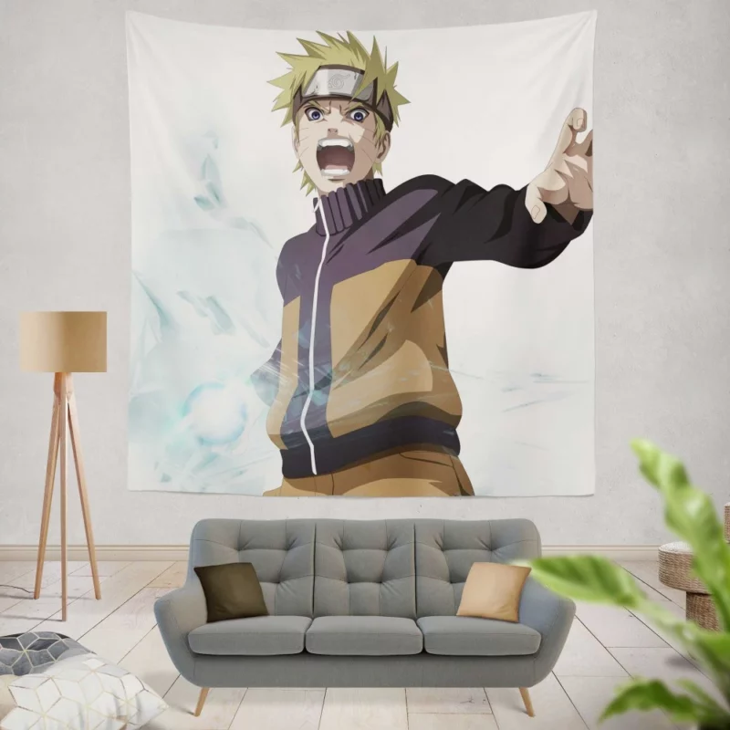 Naruto Heroic Destiny Anime Wall Tapestry