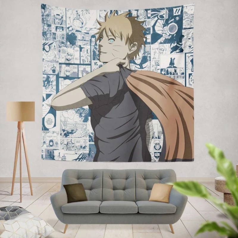 Naruto Heroic Saga Anime Wall Tapestry