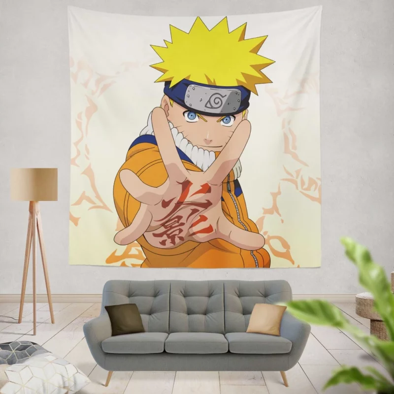 Naruto Legacy Lives On Anime Wall Tapestry