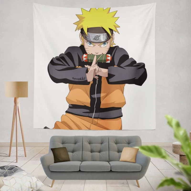 Naruto Timeless Adventure Anime Wall Tapestry