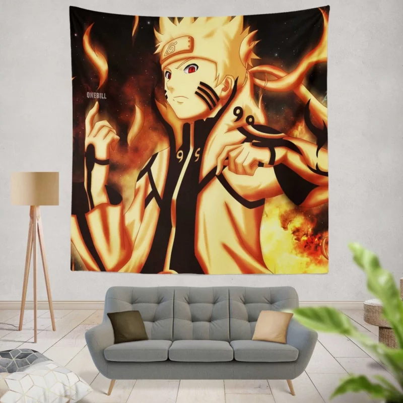 Naruto Undying Legacy Anime Wall Tapestry