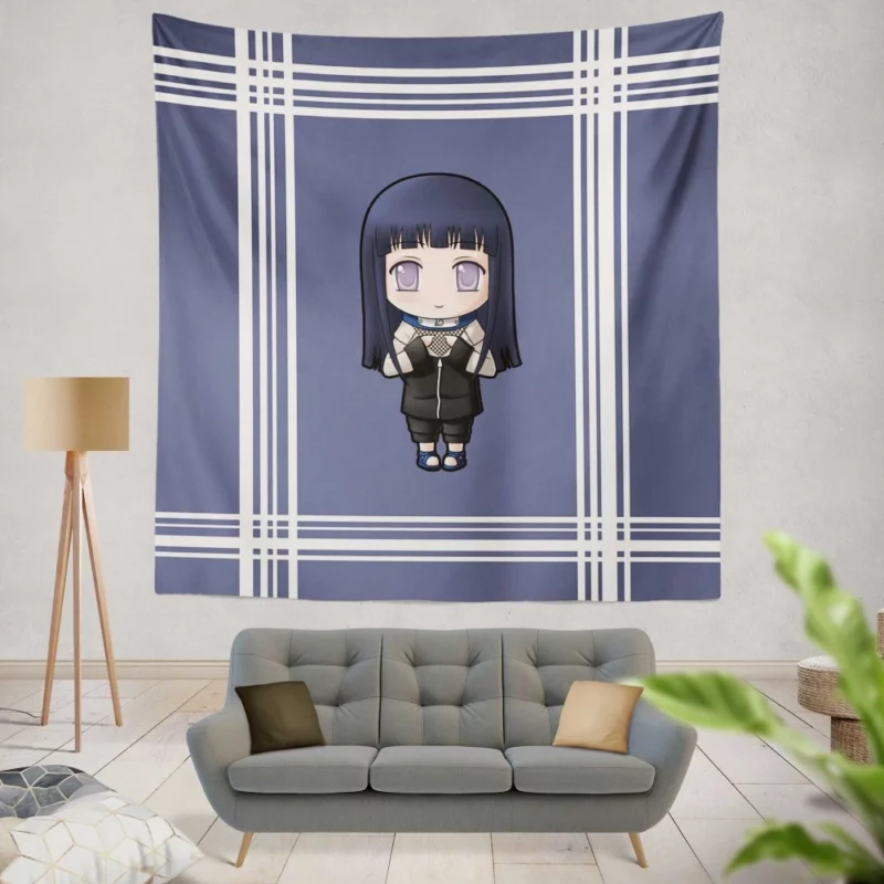 Naruto and Hinata Bound by Love Anime Wall Tapestry