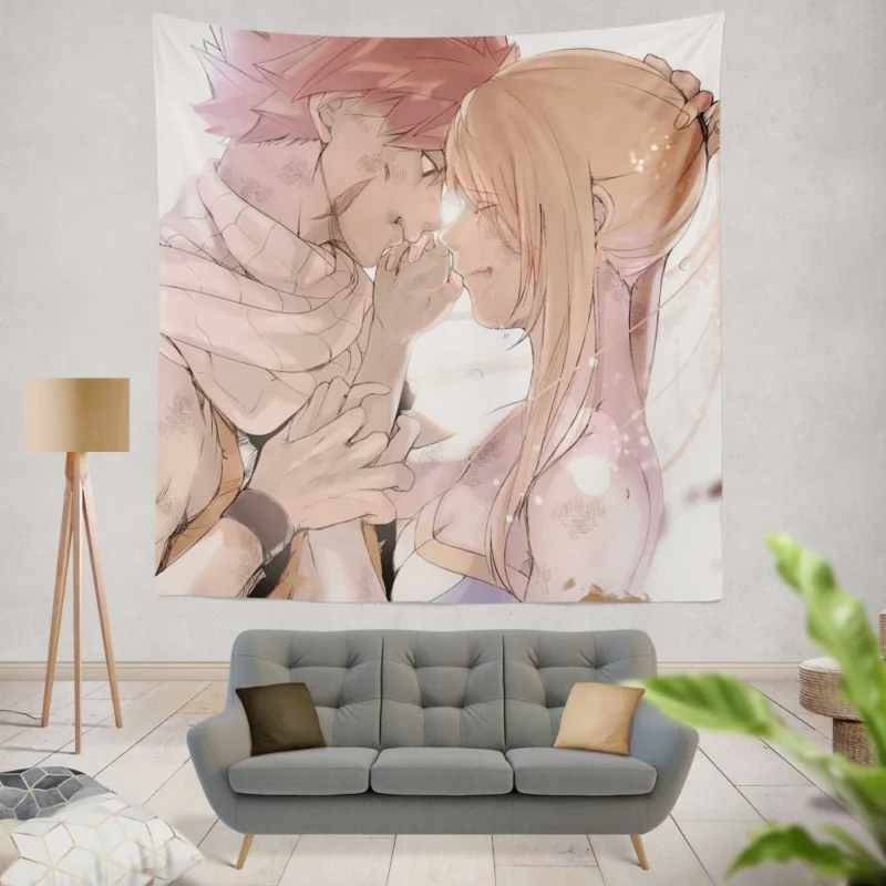 Natsu Adventure Continues Anime Wall Tapestry