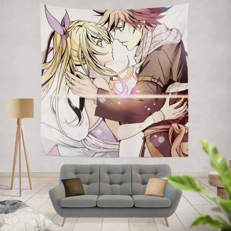 Natsu Dragneel Anime Fairy Tail Wall Tapestry