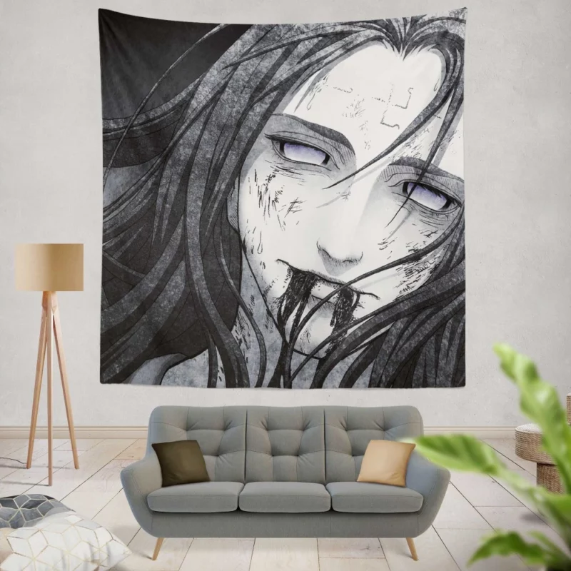 Neji Hy?ga Gentle Warrior Anime Wall Tapestry