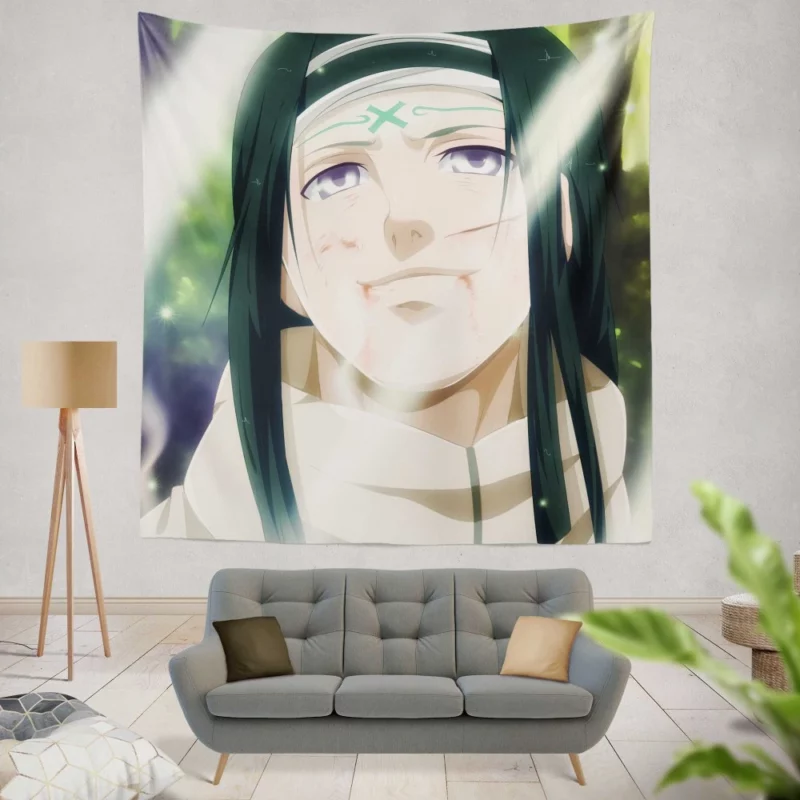 Neji Hy?ga Gentle Yet Strong Anime Wall Tapestry