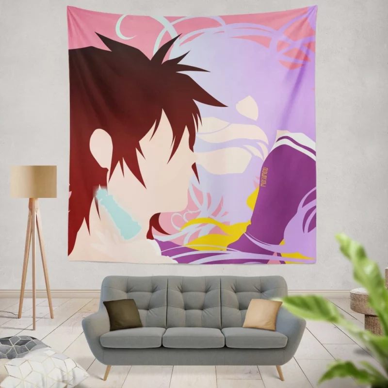 No Game No Life Sora and Shiro Anime Wall Tapestry