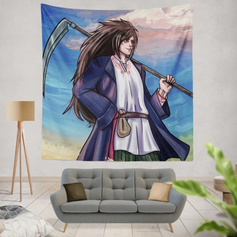 Obito Uchiha Journey with Madara Anime Wall Tapestry