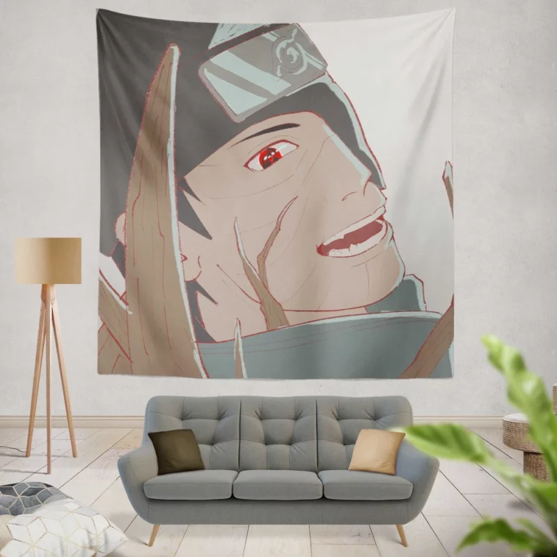 Obito Uchiha Legacy Redemption Anime Wall Tapestry