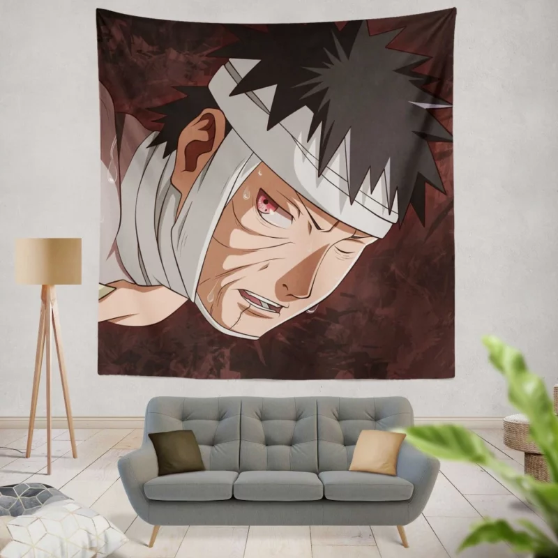 Obito Uchiha Masked Jinchuriki Anime Wall Tapestry