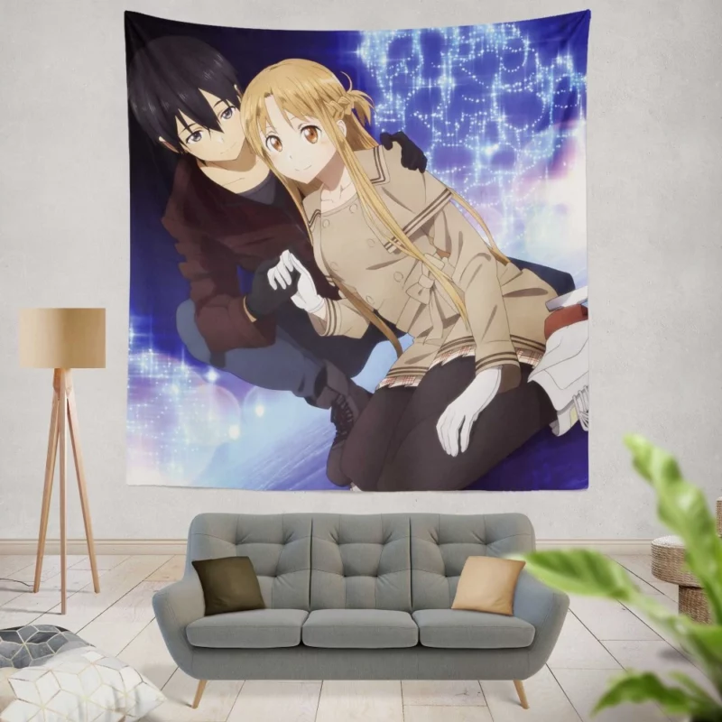 Ordinal Scale Kirito Odyssey Anime Wall Tapestry