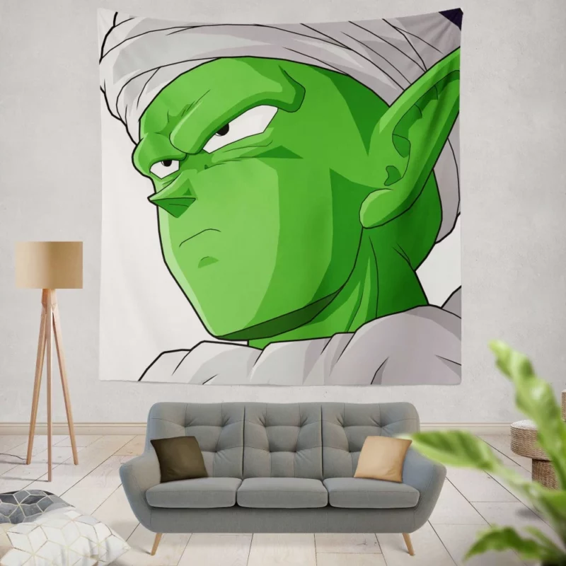 Piccolo Namekian Warrior of Strength Anime Wall Tapestry