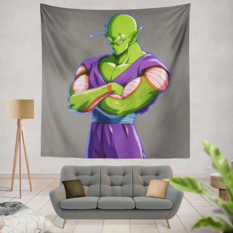 Piccolo Z Fighter Resilient Ally Anime Wall Tapestry