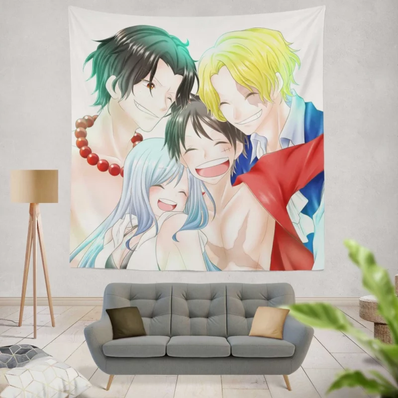 Portgas D. Ace Pirate Pride Anime Wall Tapestry