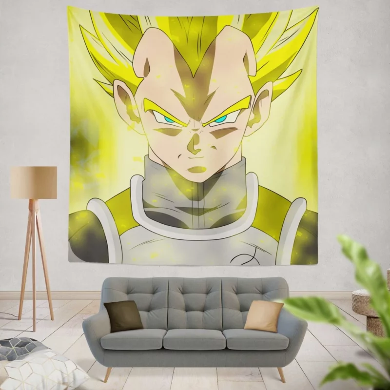 Prince of Saiyans Super Saiyan Legacy Anime Wall Tapestry