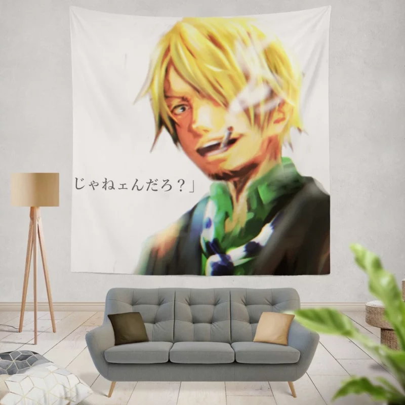 Sanji Delicious Journey Anime Wall Tapestry