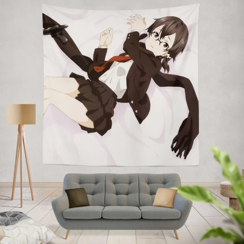 Shino Asada Sinon Digital Warrior Anime Wall Tapestry