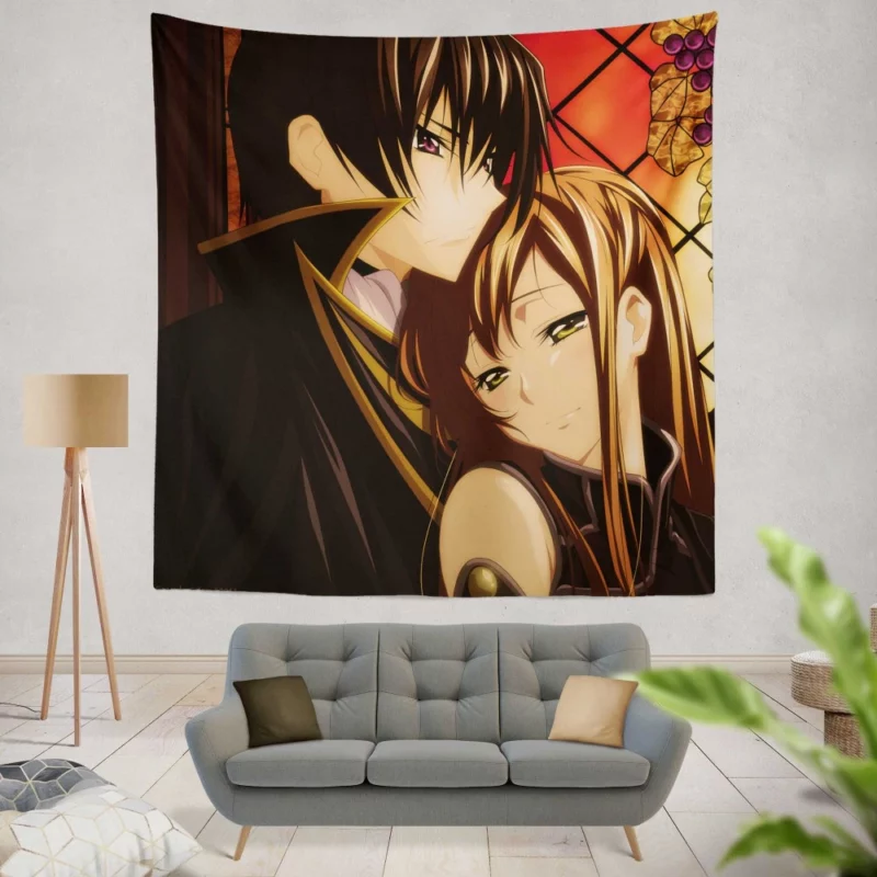 Shirley & Lelouch Tale Anime Wall Tapestry