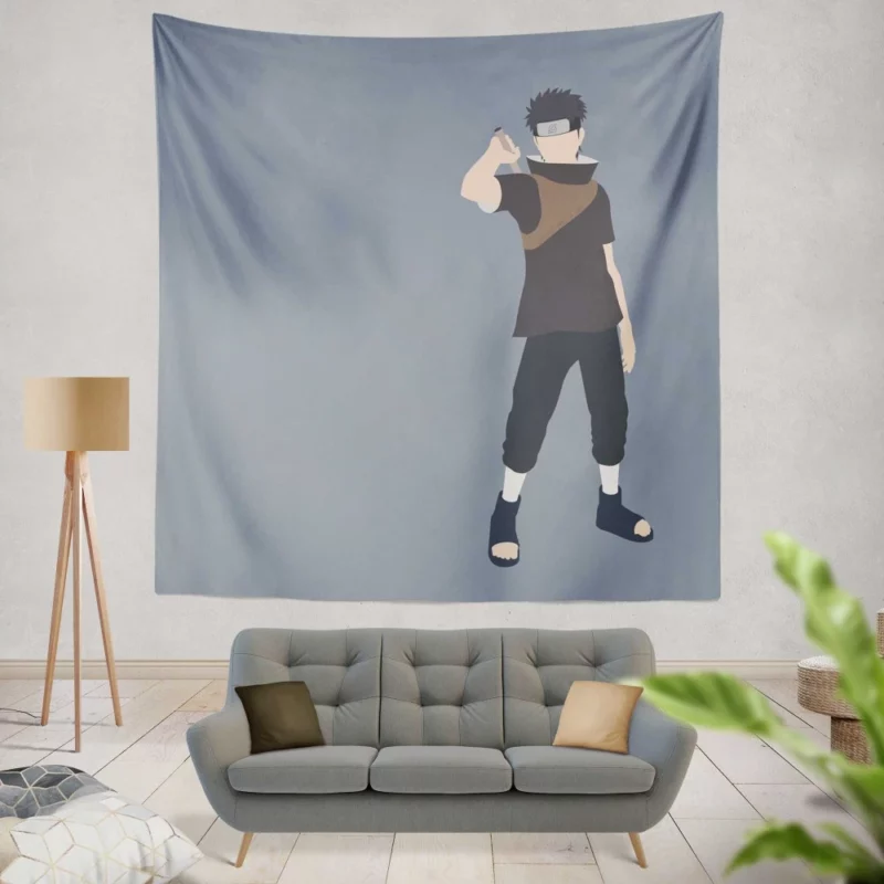 Shisui Uchiha Silent Shinobi Anime Wall Tapestry