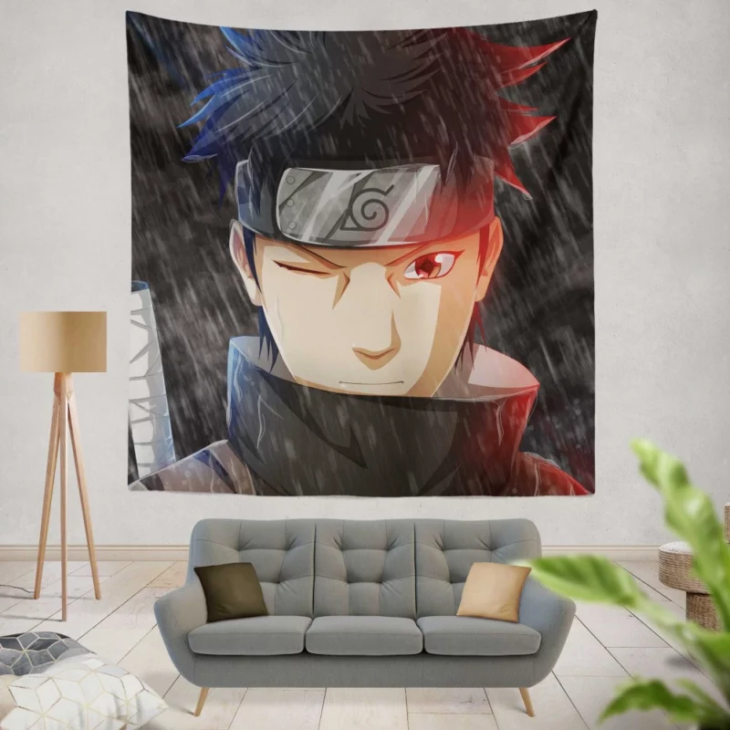 Shisui Uchiha The Lost Legacy Anime Wall Tapestry