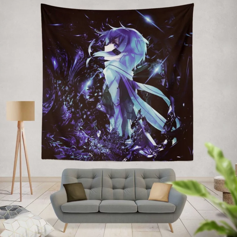 Sinon Shino Asada Sword Art Champion Anime Wall Tapestry