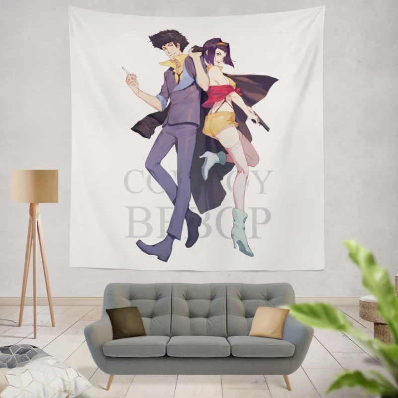 Spike Spiegel Cowboy Bebop Star Anime Wall Tapestry