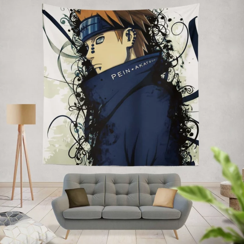 The Burden of Pain Anime Wall Tapestry